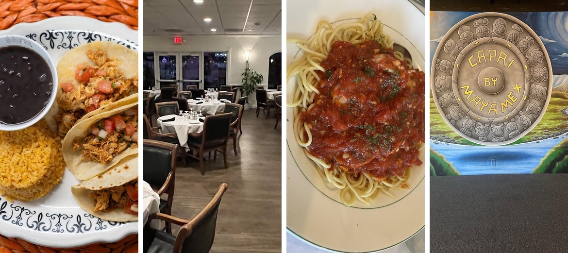 Capri By Mayamex Restaurant Menu